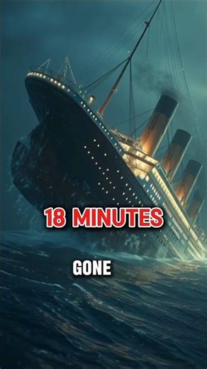 18 MINUTES… THEN IT WAS GONE 🚢#shorts