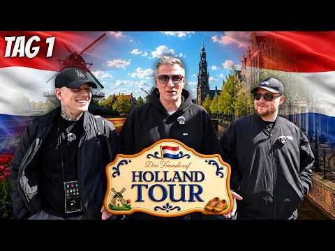 POTTERY CLASS & BOWLING ACTIVITY 😱🤣 with MONTE, ZARBEX & SCHRADIN in AMSTERDAM 🇳🇱 | HOLLAND TOUR ...