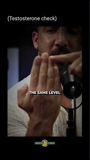 Bit Health Coin | Testosterone check Forget blood tests! This video shares a supposedly "simple" way to check testosterone levels just by looking at your... | Instagram