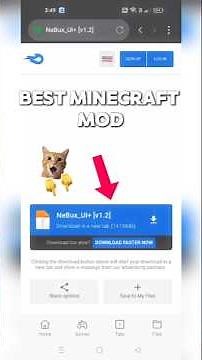 Best Minecraft PE mod download #minecraft #minecraftbedrock
