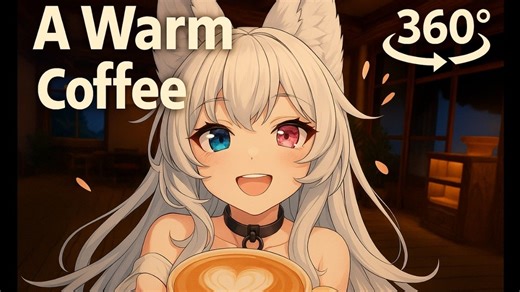 放松一下好不好...？ 【VRCHAT - 360° | 4K】