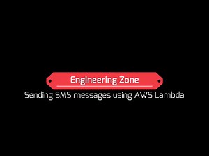 Sending SMS messages using AWS Lambda