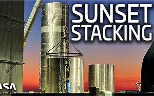 星舰SN6施工中 SN5头部也已准备好