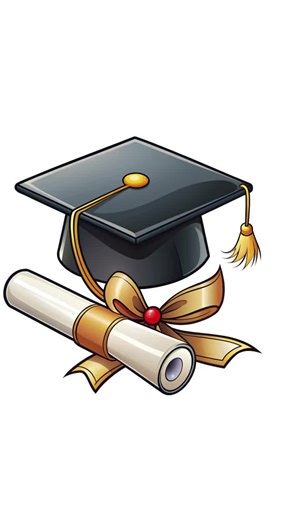 Graduation Clipart Bundle: Cap & Diploma PNG Images (digital Download) - Etsy