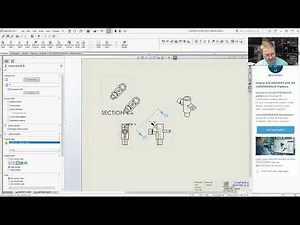 SolidWorks: Drawings Derived Views - Auxiliary View