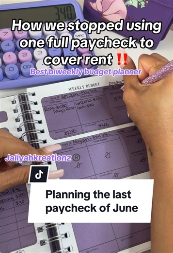I showed you how to do this full breakdown for the month if you are still not on track what are you waiting for?🤏🏾 ##jaliyahkreationz##budgetplanner##biweeklybudget##biweeklypay##biweeklyincome