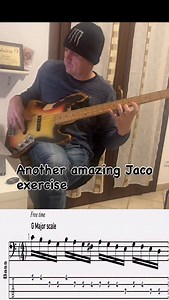 Amazing Jaco Pastorius exercise from Modern Electric Bass. Practice!! #jacopastorius #bass #bassist #basslessons #bassplayersunited | Igor Sardi Bass