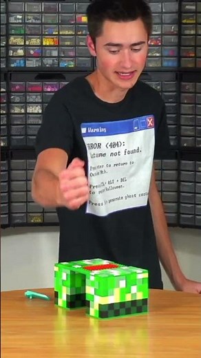 I Built a LEGO Creeper! 🤯 #shorts