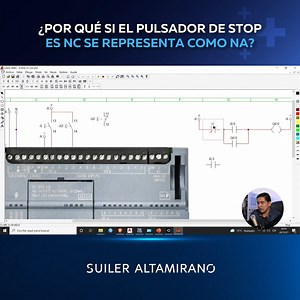 5.3K views · 356 reactions | ⚡ ¿Por qué si el pulsador de STOP es NC...