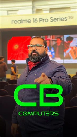 CB ELECTRONIC STORE |📍KAPASHERA on Instagram: "🎉 realme 16 Pro Event Vlog LIVE! CB Computers ne event ke har special moment ko capture kiya — logon se milna, live vibes aur realme 16 Pro ki opening sab kuch ek reel mein 🔥📱#CBComputers #realme16Pro #realmeEvent #TechVlog #MobileLaunch (Realme 16 Pro event,realme 16 Pro opening, CB Computers vlog, realme launch event India, realme 16 Pro first look, realme event vlog, new realme phone launch, realme 16 Pro unboxing, CB Computers tech vlog, lat