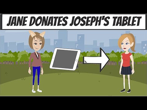 Jane Read Donates Joseph's Tablet to Sara