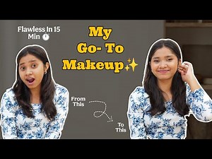 My Go to Makeup ✨ In Just 15 min ⏱️ | My Full Makeup Process 💄🔥#renée #makeuotutorial
