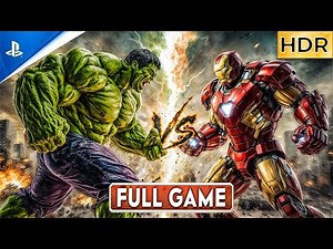 Hulk DESTROYS Iron Man Hulkbuster & Military Army | Incredible Hulk Gameplay 4K HDR