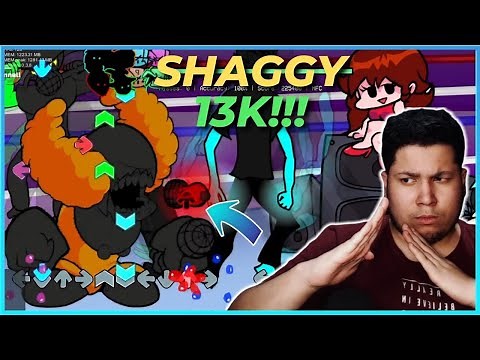 I BEAT SHAGGY 13 KEYS MOD!!! Ronezkj15 B-side COLLECTION is AMAZING! (FNF hard mod)