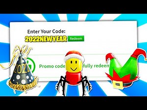 ALL 2022 NEW YEAR ROBLOX PROMO CODES ON ROBLOX 2022 | Roblox Promo Codes