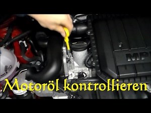 Check engine oil level - Measure engine oil - Check engine oil level - Check oil