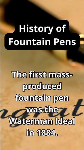 The Pen That Changed Writing FOREVER? Waterman Ideal (1884) – First Mass-Produced Fountain Pen!