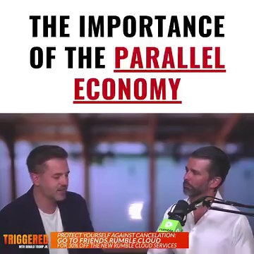 The Importance of The Parallel Economy | Donald Trump Jr.