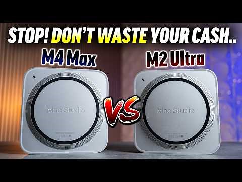 M4 Max vs M2 Ultra Mac Studio - How is THIS Possible?! 🤯