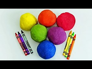 How to Make Play Doh from Crayons | Easy DIY Clay Art for Kids | Hooplakidz HowTo