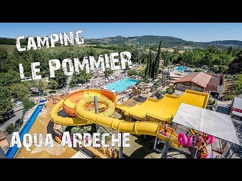De ZOTSTE Glijbanen bij Camping Le Pommier! Aqua’ Ardèche Avontuur!