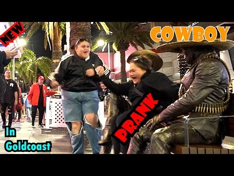 COWBOY PRANK IN GOLDCOAST.