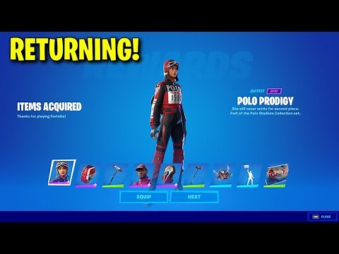 POLO PRODIGY SKIN RETURN DATE in FORTNITE ITEM SHOP! (Polo Bundle Returning 2024)