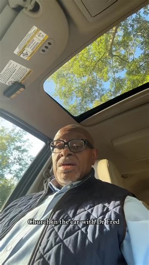 Driving slow, praying loud. Letting God set the pace today. ✨ #ChurchInTheCar”#inspiration | Fred Hall