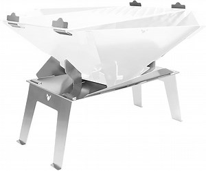 FENNEK Hexagon Stand UP Hitzeschutz | aus 100% Edelstahl | für Camping, Vanlife, Angeln oder den Garten