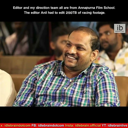 Editor and my direction team all are from Annapurna Film School. The editor Anil had to edit