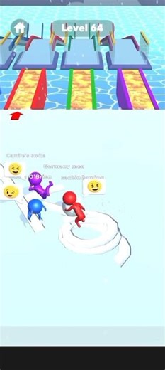 I Tried the FASTEST Snow Race Speed Run 😱 (Impossible Win!)#usashorts#snowracegameshortsgaming#