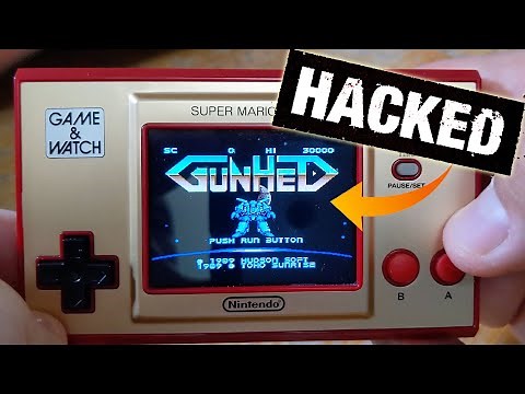 HACK Game & Watch Mario : PC Engine, NES, Master System, Game Gear &... GAME & WATCH EN MASSE !