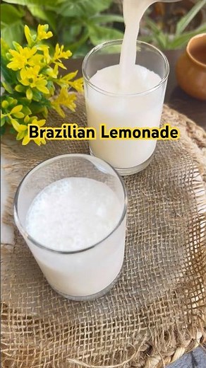 How to make Brazilian Lemonade! #brazilian #lemonade #brazilianlemonade #summer
