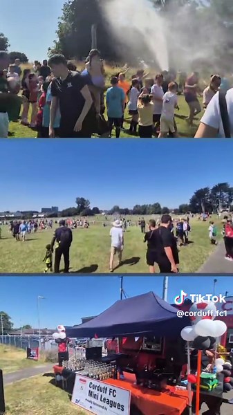 🔥⚽️🖤❤️⚽️🔥 what a day for our Community Mini Leagues Finals 29c heat 43 games 350 players 300 parents 30 volunteers and 1 Dublin Fire Brigade Truck to cool us all down 🌊😂 #blanchtiktok #uptheduff #minileague #dublintiktok
