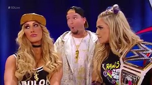 228K views · 2.9K reactions | WWE SmackDown Live Women's Champion Natalya is sure that Ms. Money in the Bank Carmella will have A LOT in common with Baron Corbin if she decides to cash in... | WWE | Facebook