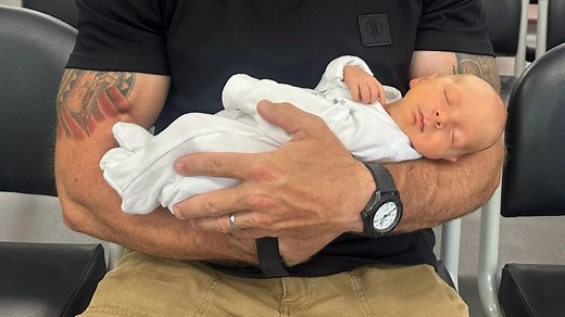 Celeb SAS star, 48, reveals he’s a dad again as baby son arrives 5 weeks early