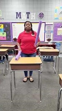 Desk Drumming- Pool Noodle Classroom Exercise (Thunder)