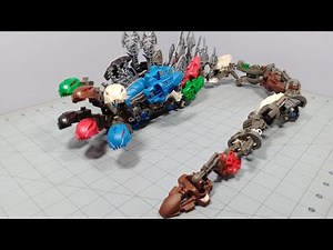 Bionicle Moc Instructions Doom Serpent (Rahkshi Nui)