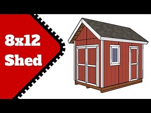 8x12 Shed Plans Free