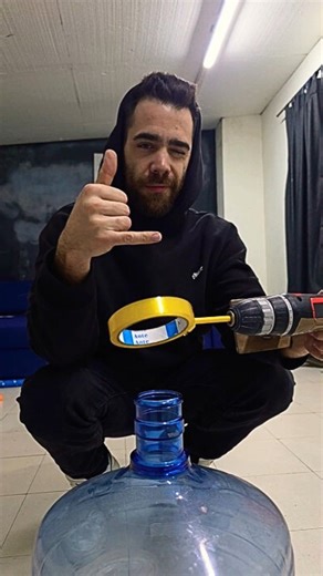 Spinning tape roll trickshot challenge