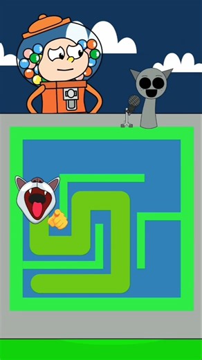 POV Sprunki Multi Voice Challenge! Laughing Cat, Oreo, Nintendo Switch Sprunki Animation #sprunki