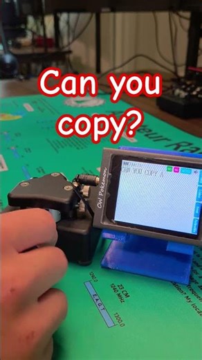 40WPM Morse Code! #morsecode #hamradio #practice #hobby #speed