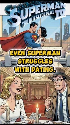 Superman’s Double Date Disaster | Superman IV (1987) #superman