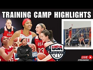 🔥 “Team USA Camp ERUPTS as Angel Reese, Caitlin Clark & Paige Go OFF! Must-See Highlights!