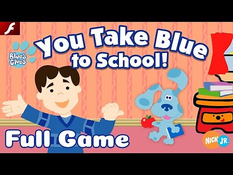Blue's Clues™: You Take Blue to School! (Flash) - Nick Jr. Games