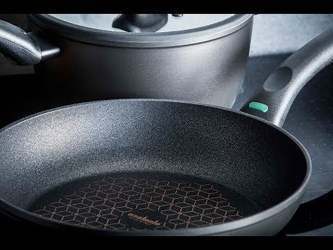 Essteele Per Salute. Innovative nonstick cookware with a diamond reinforced surface