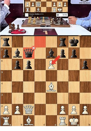 Magnus Carlsen's Two Blunders in World Rapid Championship 2025