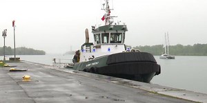 New tug boat helps ships navigate through Massena locks