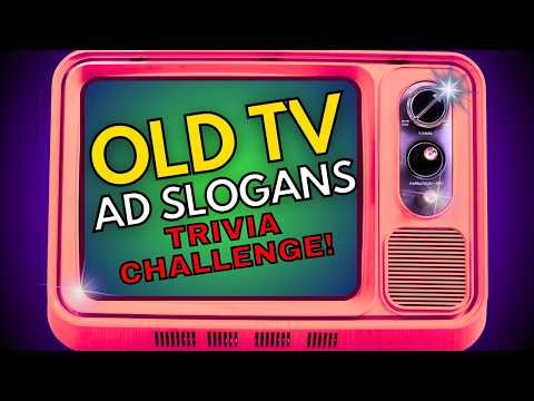 Classic TV Quiz For Seniors! Can You Get 10 Old Ad Slogans?