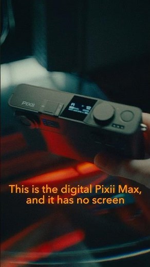 A new digital camera with no screen? #pixiimax